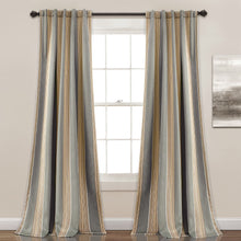 Cargar imagen en el visor de la galería, Julia Stripe Light Filtering Window Curtains Set
