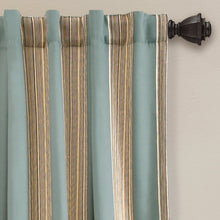 Load image into Gallery viewer, Julia Stripe Light Filtering Window Curtains Set
