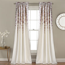 Load image into Gallery viewer, Weeping Flower Light Filtering Window Curtain Set
