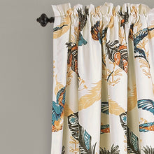 Cargar imagen en el visor de la galería, Bird Breeze Light Filtering Window Curtain Set
