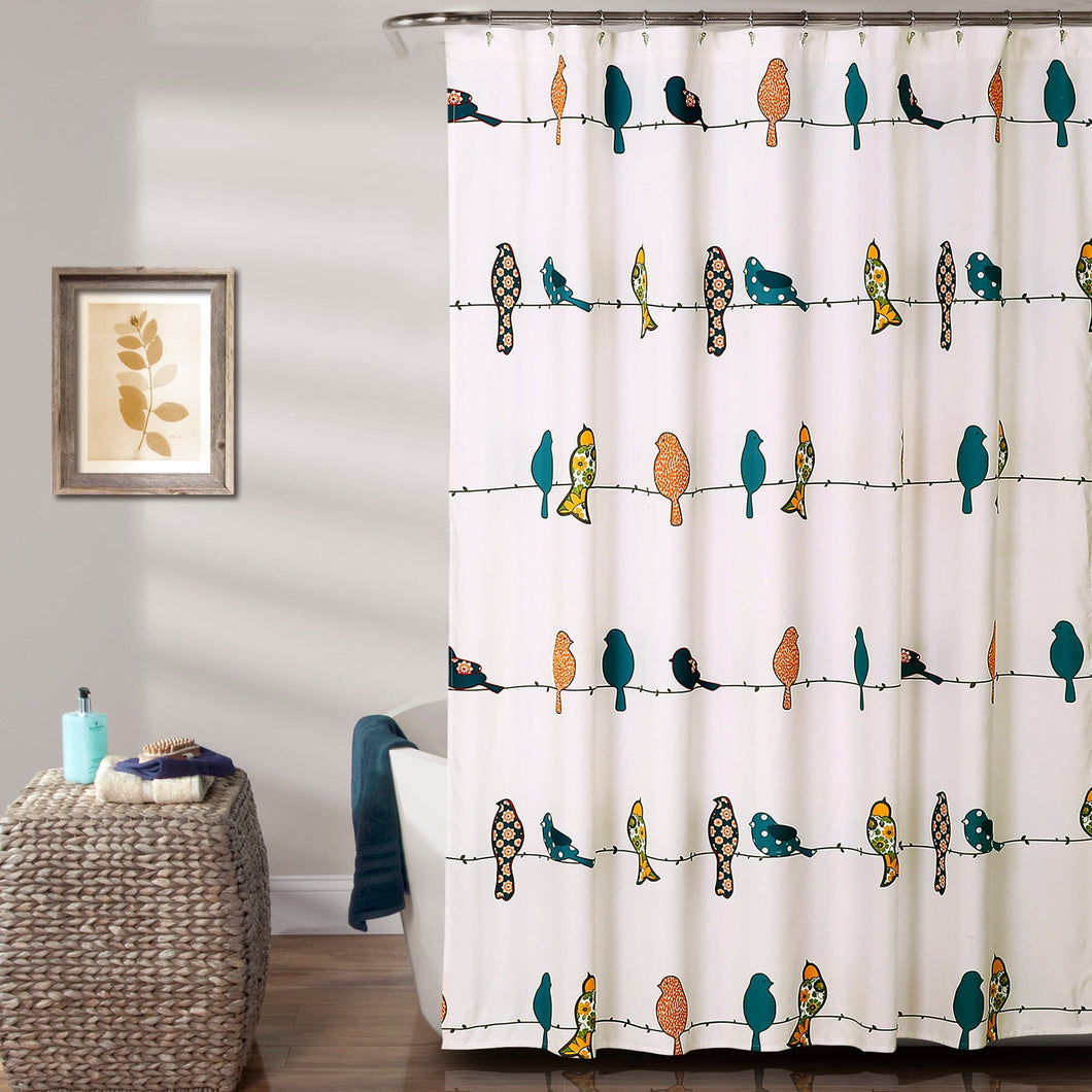 Rowley Birds Shower Curtain