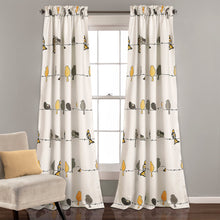 Load image into Gallery viewer, Rowley Birds Light Filtering Window Curtain Set
