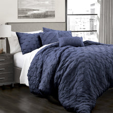 Load image into Gallery viewer, Ravello Pintuck 5 Piece Comforter Set
