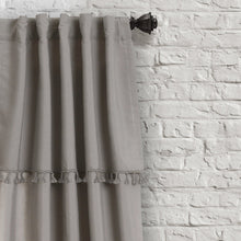 Load image into Gallery viewer, Ivy Tassel Window Curtain Panel Set
