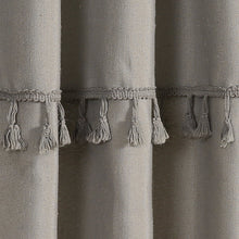 Load image into Gallery viewer, Ivy Tassel Window Curtain Panel Set
