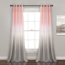 Load image into Gallery viewer, Umbre Fiesta Light Filtering Window Curtain Panel Set
