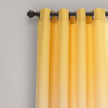 Load image into Gallery viewer, Umbre Fiesta Light Filtering Window Curtain Panel Set
