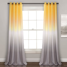 Load image into Gallery viewer, Umbre Fiesta Light Filtering Window Curtain Panel Set
