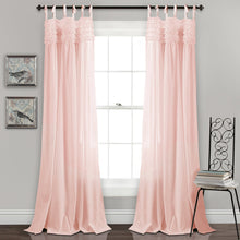 Load image into Gallery viewer, Lydia Ruffle Window Curtain Panel Set
