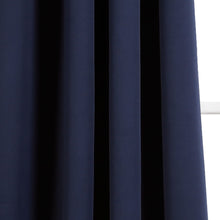 Cargar imagen en el visor de la galería, Insulated Grommet Blackout Window Curtain Panel Set
