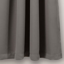 Cargar imagen en el visor de la galería, Insulated Grommet Blackout Window Curtain Panel Set
