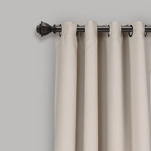 Cargar imagen en el visor de la galería, Insulated Grommet Blackout Window Curtain Panel Set
