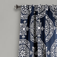 Load image into Gallery viewer, Karmen Medallion Room Darkening Window Curtain Panel Set
