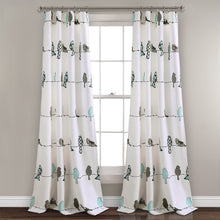 Load image into Gallery viewer, Rowley Birds Light Filtering Window Curtain Set
