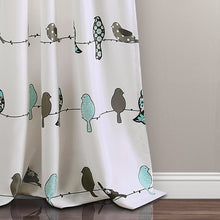 Cargar imagen en el visor de la galería, Rowley Birds Light Filtering Window Curtain Set
