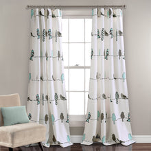 Load image into Gallery viewer, Rowley Birds Light Filtering Window Curtain Set
