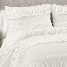 Load image into Gallery viewer, Nova Ruffle 3 Piece Comforter Set
