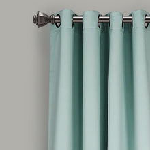 Cargar imagen en el visor de la galería, Insulated Grommet Blackout Window Curtain Panel Set
