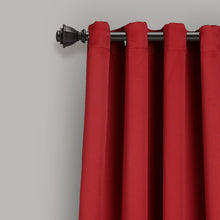 Cargar imagen en el visor de la galería, Insulated Grommet Blackout Window Curtain Panel Set
