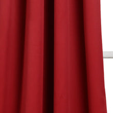 Load image into Gallery viewer, Insulated Grommet Blackout Window Curtain Panel Set
