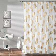 Load image into Gallery viewer, Pineapple Toss Shower Curtain
