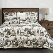 Carregar imagem no visualizador da galeria, Camouflage Leaves Quilt 5 Piece Set
