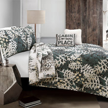 Load image into Gallery viewer, Camouflage Leaves Quilt 5 Piece Set
