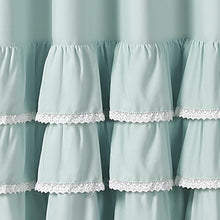 Cargar imagen en el visor de la galería, Ella Ruffle Lace Shower Curtain
