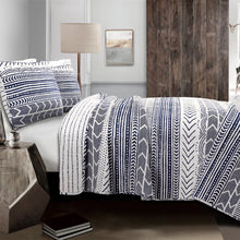 Load image into Gallery viewer, Hygge Geo Quilt 3 Piece Set
