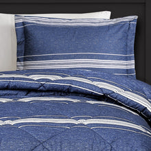 Cargar imagen en el visor de la galería, Marlton Stripe Comforter Set Back To Campus Dorm Room Bedding
