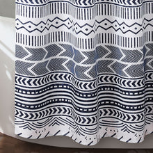 Cargar imagen en el visor de la galería, Hygge Geo Shower Curtain
