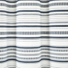 Cargar imagen en el visor de la galería, Urban Woven Yarn Dyed Recycled Cotton Blend Shower Curtain
