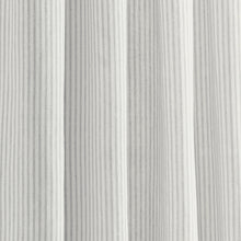 Cargar imagen en el visor de la galería, Farmhouse Stripe Reyna Ruffle Window Curtain Panel Set
