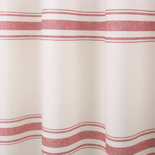 Cargar imagen en el visor de la galería, Farmhouse Stripe 100% Cotton Shower Curtain
