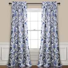 Load image into Gallery viewer, Cynthia Jacobean Light Filtering Window Curtain Set
