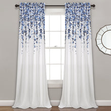 Load image into Gallery viewer, Weeping Flower Light Filtering Window Curtain Set
