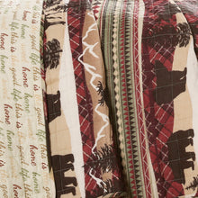 Load image into Gallery viewer, Holiday Lodge Quilt 3 Piece Set
