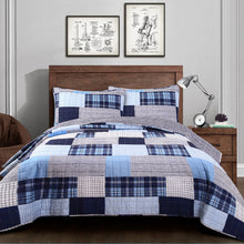 Load image into Gallery viewer, Greenville 3 Piece Quilt Set
