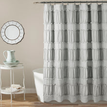 Load image into Gallery viewer, Nova Ruffle Shower Curtain
