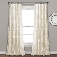 Cargar imagen en el visor de la galería, Nova Ruffle Window Curtain Panel Set
