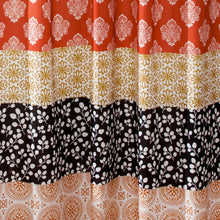 Cargar imagen en el visor de la galería, Bohemian Stripe Window Curtain Panel Set
