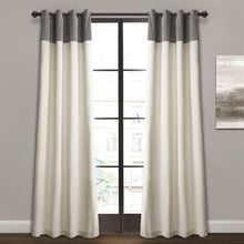 Load image into Gallery viewer, Milo Linen Window Curtain Panel Set
