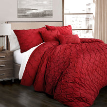 Load image into Gallery viewer, Ravello Pintuck 5 Piece Comforter Set
