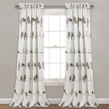 Cargar imagen en el visor de la galería, Rowley Birds Light Filtering Window Curtain Set
