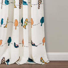 Load image into Gallery viewer, Rowley Birds Light Filtering Window Curtain Set
