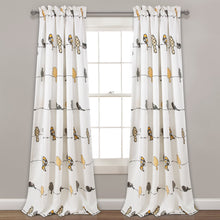 Load image into Gallery viewer, Rowley Birds Light Filtering Window Curtain Set
