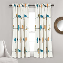 Load image into Gallery viewer, Rowley Birds Light Filtering Window Curtain Set
