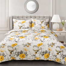 Cargar imagen en el visor de la galería, Penrose Floral 3 Piece Quilt Set
