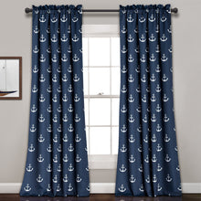 Cargar imagen en el visor de la galería, Anchor Light Filtering Window Curtain Set
