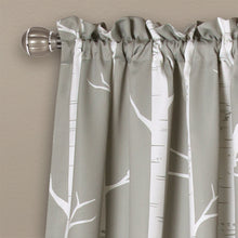 Cargar imagen en el visor de la galería, Bird on the Tree Light Filtering Window Curtain Set
